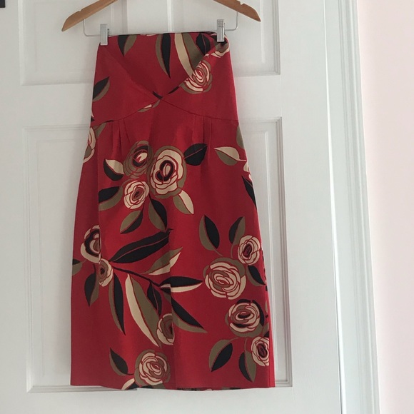 ❌SOLD❌Tropical Print NY&Co Dress Size 4/6 - Picture 2 of 7